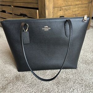 Coach Zip Top Tote Bag